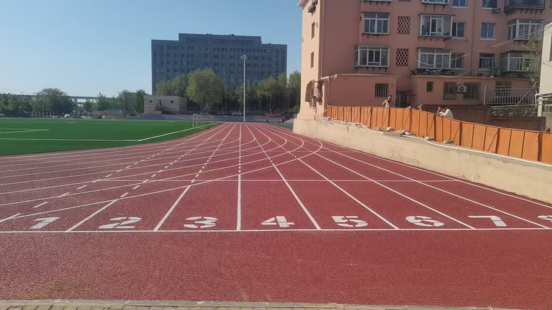 达州市塑胶跑道健身步道 - 价格
